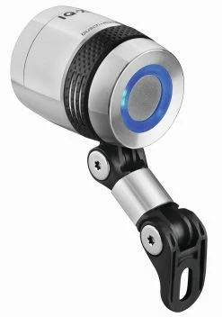 B&M Busch & Müller - IQ-X E - 164R60TS7-01 - Eclairage Avant Pour VAE - 150 Lux -Vélo Soldes Boutique bm iq x e eclairage avant pour velo electrique 150 lux argent de dos 3840x2160